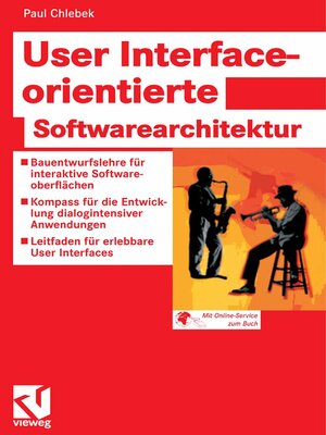 cover image of User Interface-orientierte Softwarearchitektur